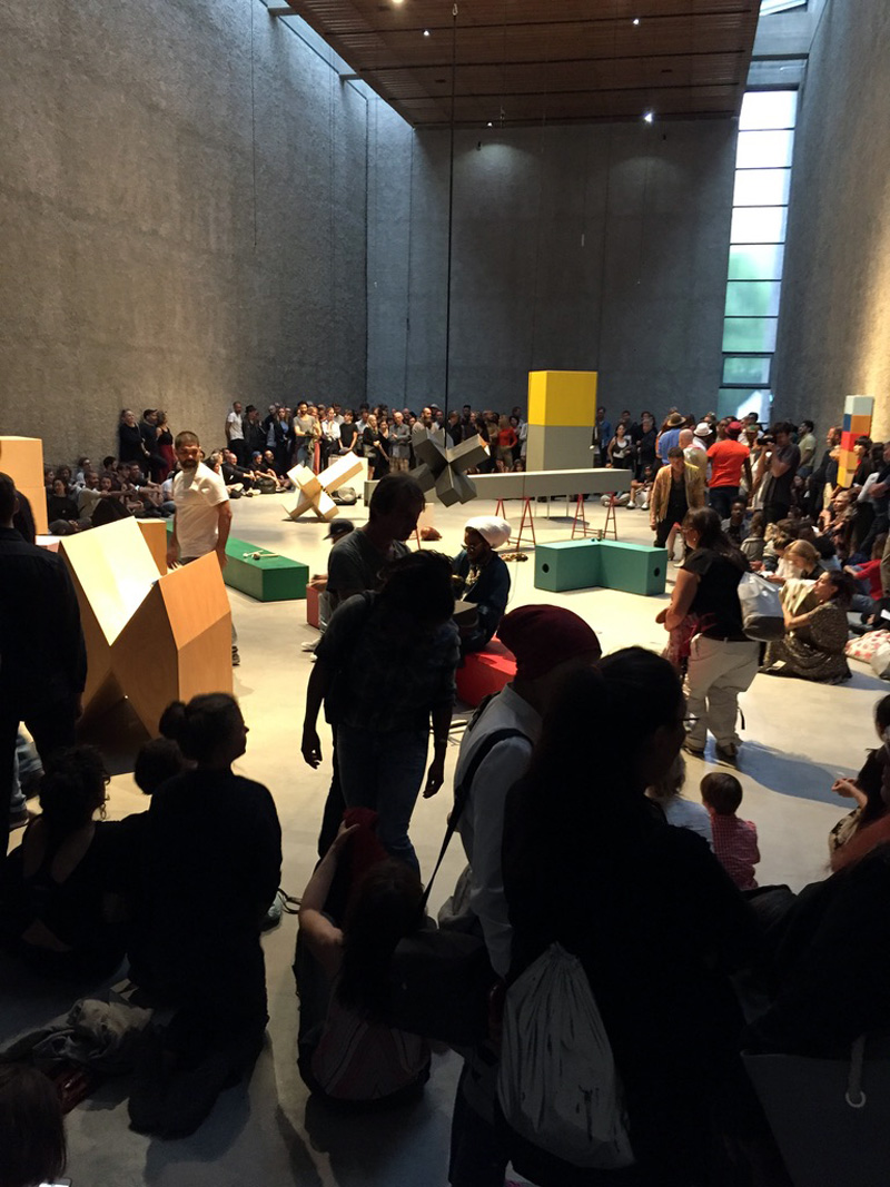 Live performance of Being the Measure, Berlin, 2018