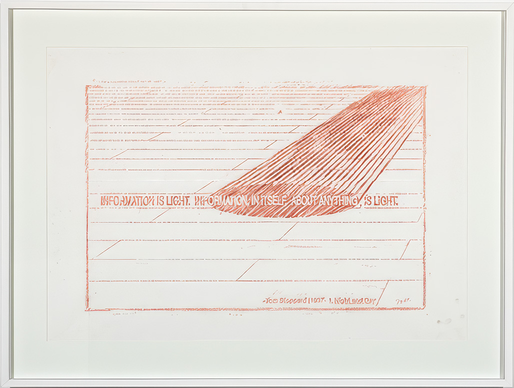 Crayon rubbing of Tom Stoppard plaque across from the New York Public Library