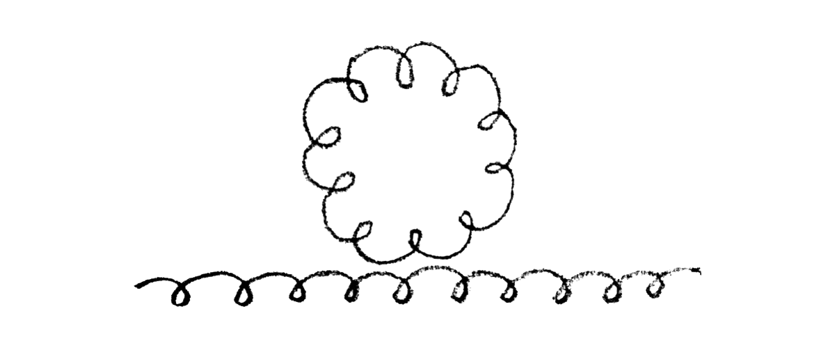 A Feynman ghost diagram