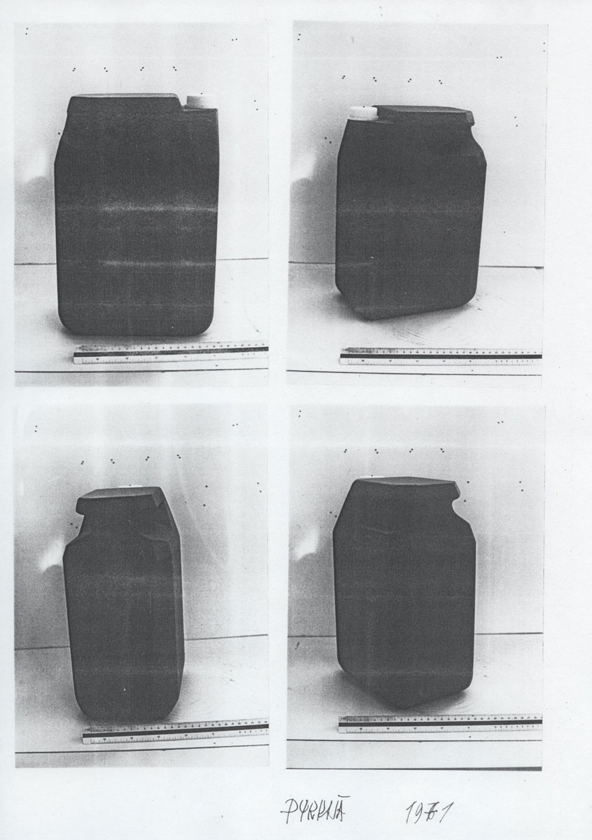 A jerrycan designed by Eero Rislakki