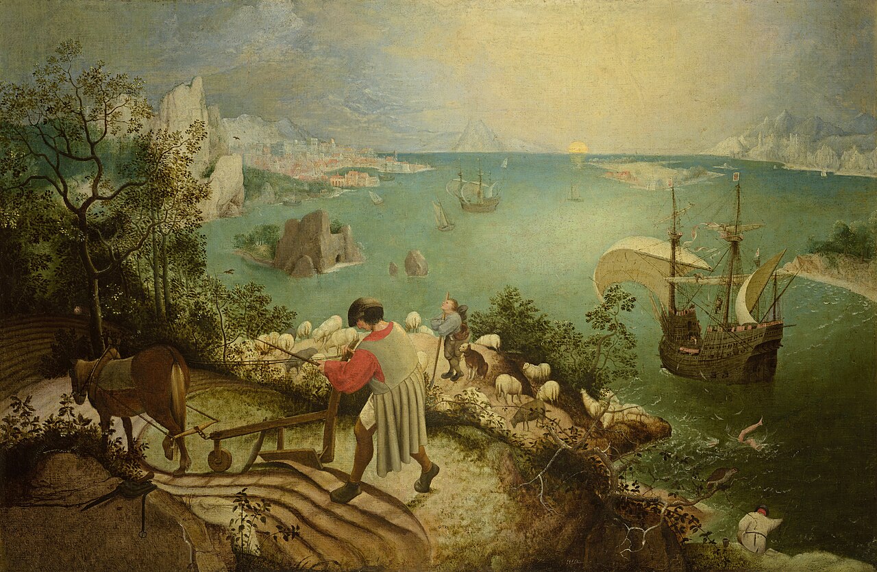 Pieter Bruegel the Elder, Landscape with the Fall of Icarus