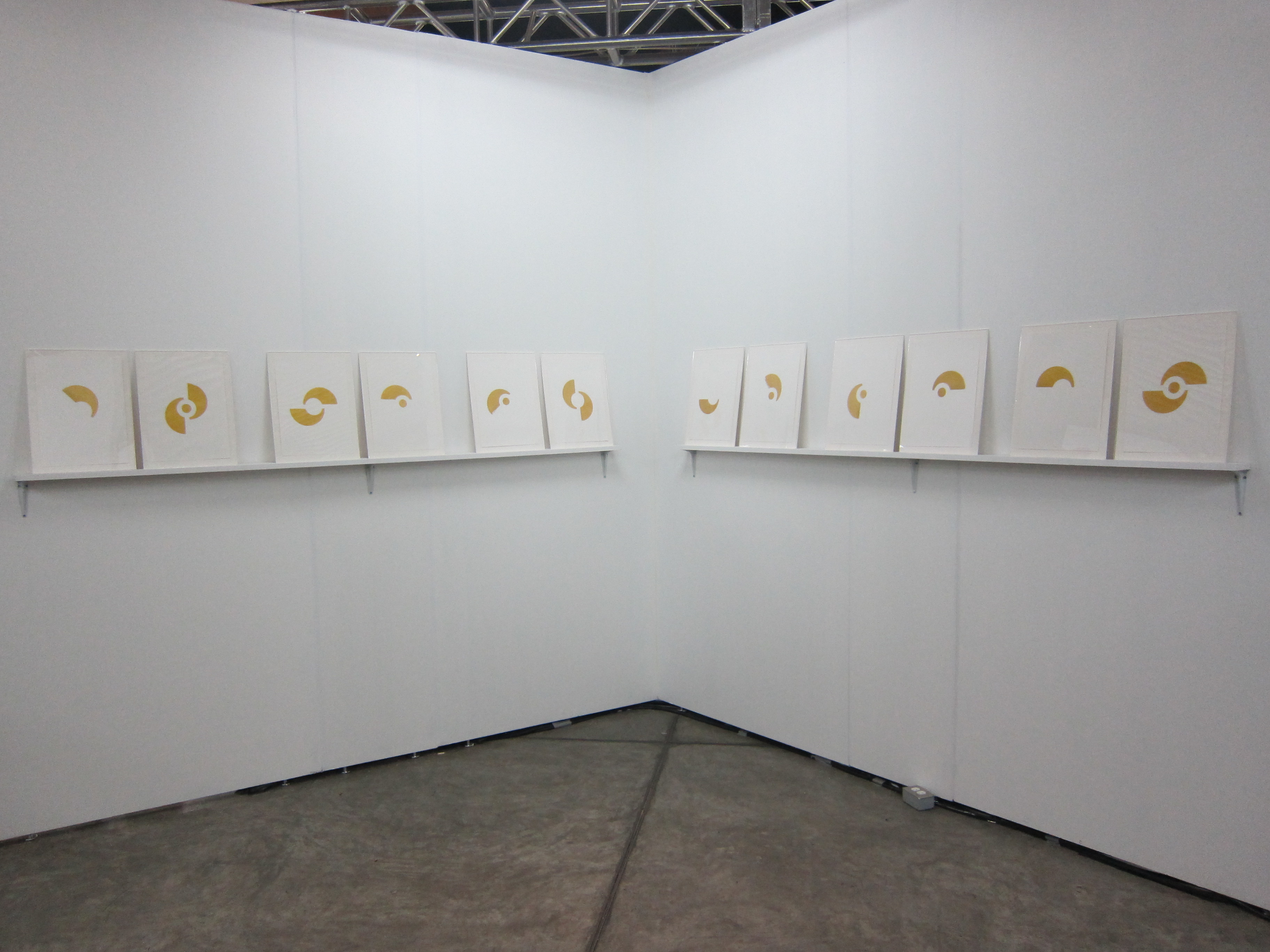 Installation view of Getting to Yes, Mexico City, 2015